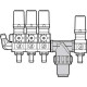 Tlakový filter Arag 150-160 l/min s prírubou samočistiaci