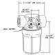 Teejet tlakové filtre AA(B)122, 45 až 60 l/min.